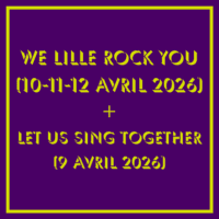 Billet pour We Lille Rock You + Soirée Lalala (9-10-11-12 avril 2026)