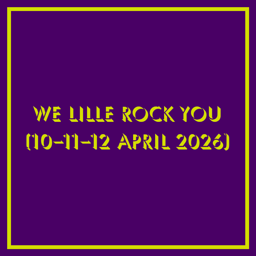 We Lille Rock You ticket