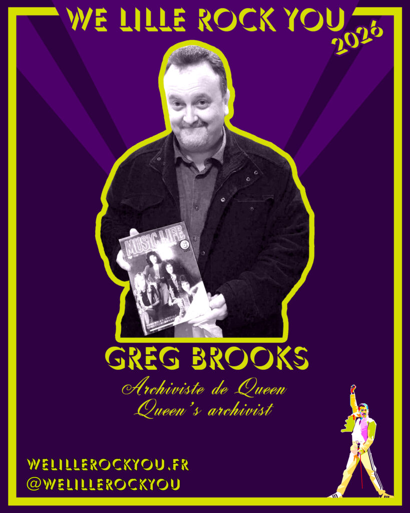 Greg Brooks, archiviste de Queen
