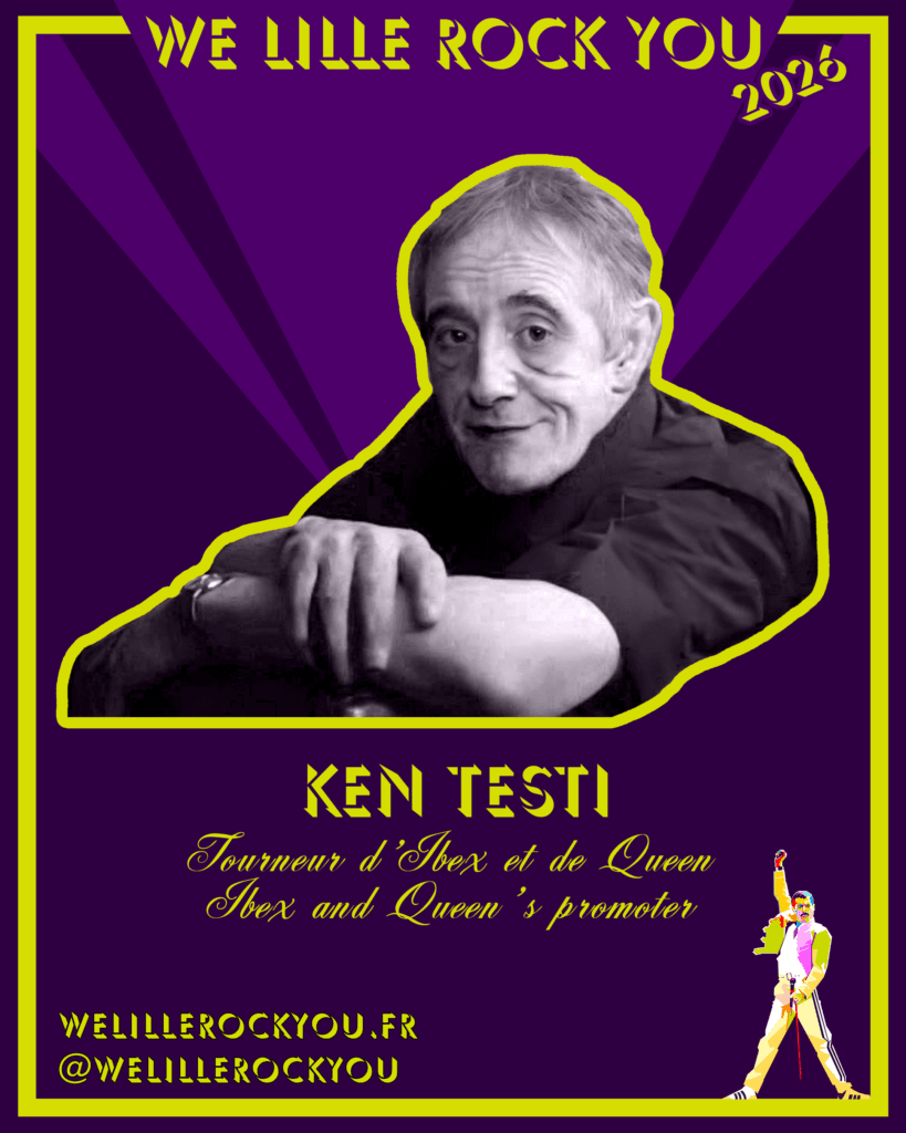 Ken Testi, tourneur de Queen et Ibex