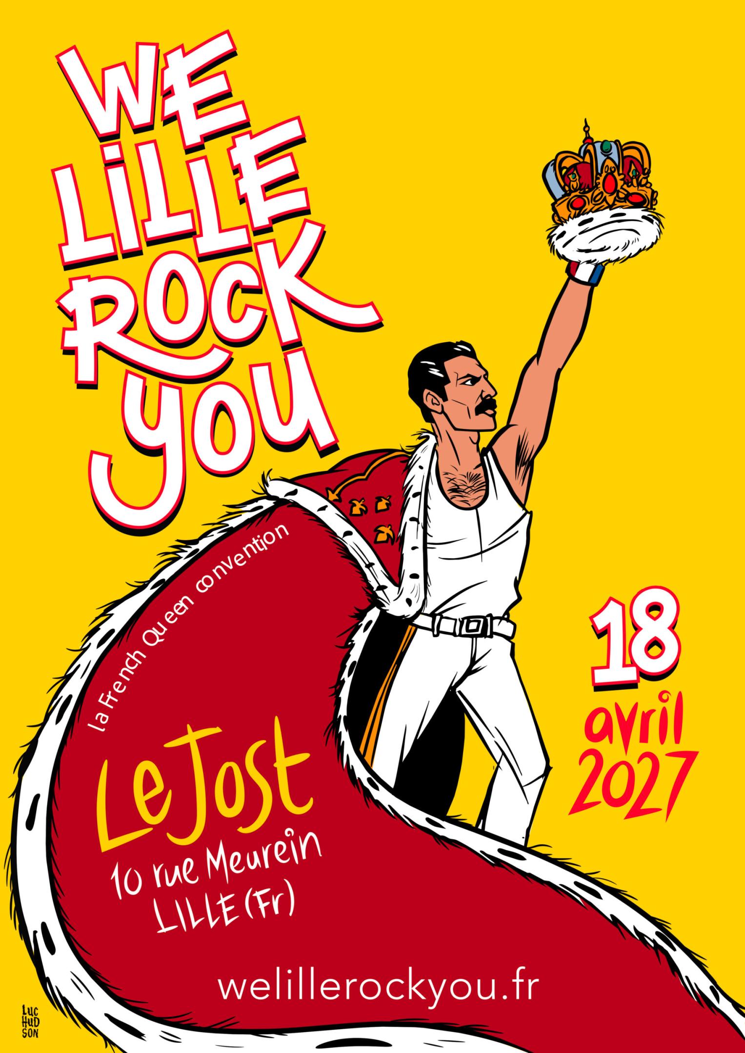 Affiche de We Lille Rock You 2027 (dimanche)