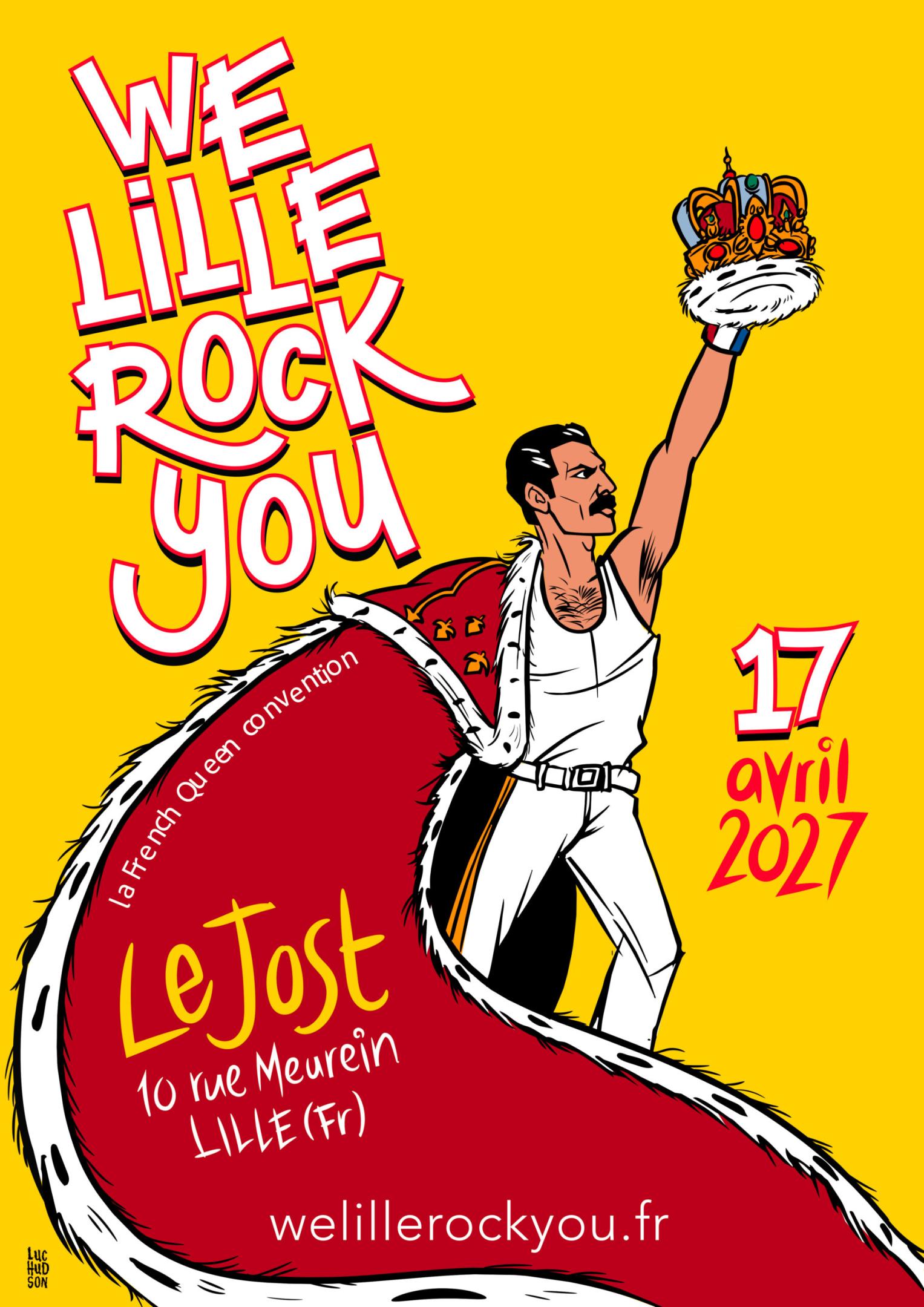 Affiche de We Lille Rock You 2027 (samedi)