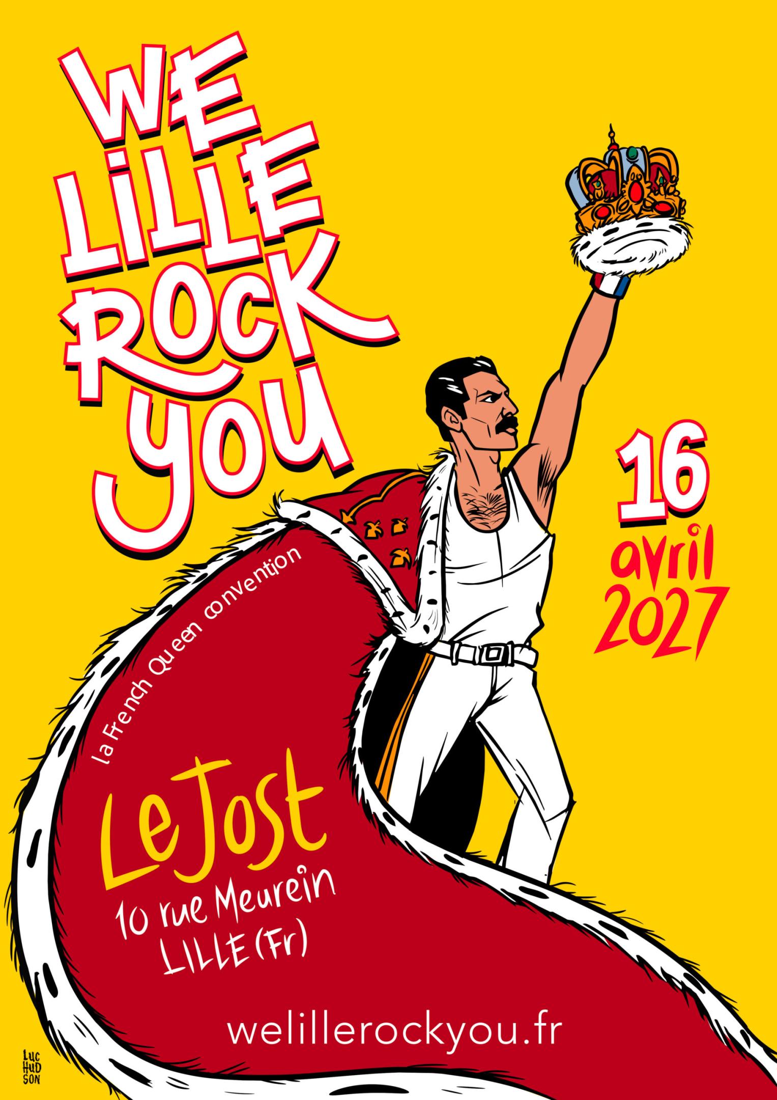 Affiche de We Lille Rock You 2027 (vendredi)